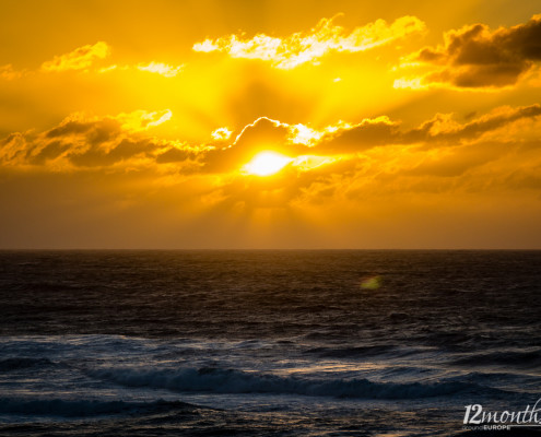 Sonnenuntergang in Portugal