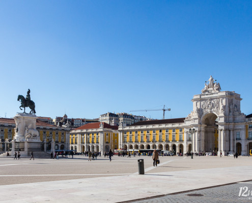 Praça do Comércio, Lissabon, Portugal