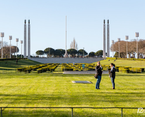 Parque Eduardo VII de Inglaterra, Lissabon, Portugal