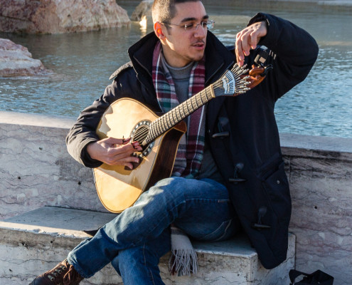 12-saitige Portugiesische Gitarre, Lissabon, Portugal
