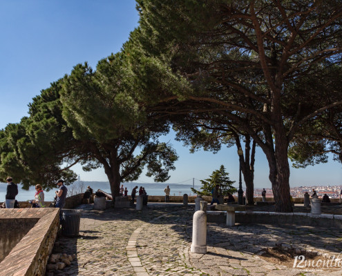 Castelo de São Jorge, Lissabon, Portugal