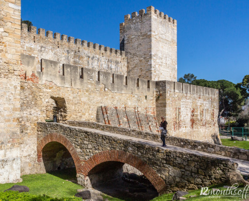 Castelo de São Jorge, Lissabon, Portugal
