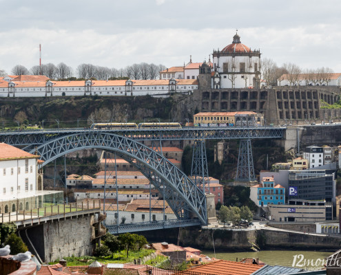 Ponte Dom Luis I. und Mosteiro da Serra do Pilar