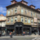 Fassade in der Innenstadt von Porto