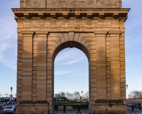Porte de Bourgogne, Bordeaux, Frankreich