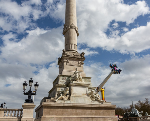 Monument aux Girondins, Bordeaux, Frankreich