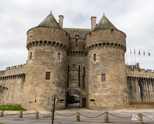 La Porte Saint-Michel, Guérande, Frankreich