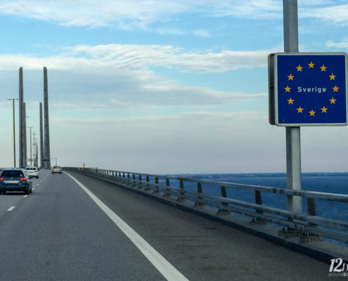 Öresundbrücke, Schweden