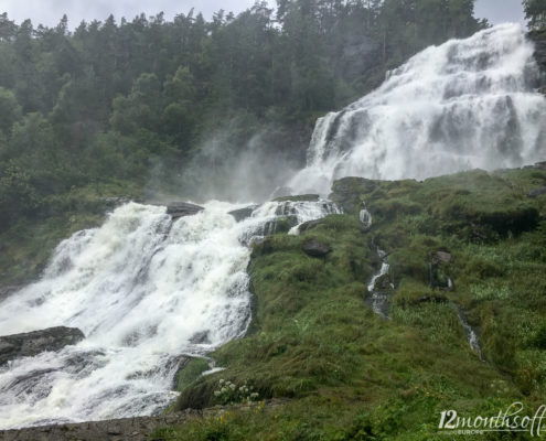 Svndalsfossen, Sauda, Norwegen