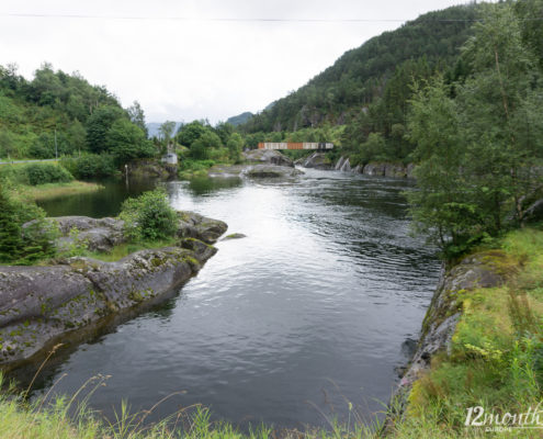 Suldalslågen, Sand, Norwegen