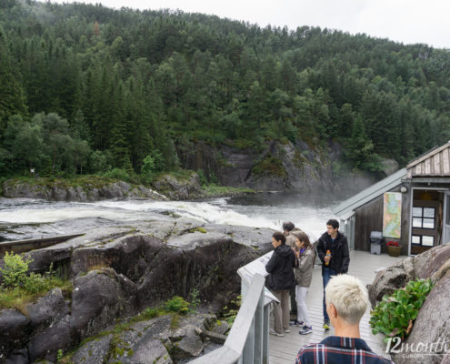 Lachsmuseum, Sand, Norwegen