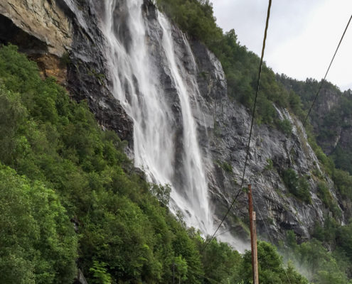 Hongavikfossen, Norwegen